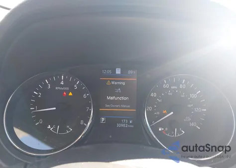 2022 Nissan Rogue Sport Sl Fwd Xtronic Cvt z USA, uszkodzony, nr VIN JN1BJ1CV9NW352312